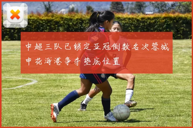 中超三队已锁定亚冠倒数名次蓉城申花海港争夺垫底位置